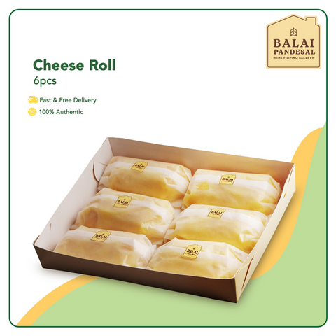 Balai Pandesal Cheese Roll 6pcs