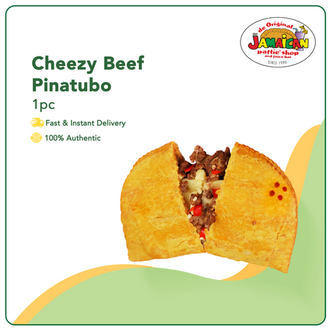Jamaican Pattie Baked Cheezy Beef Pinatubo 1pc
