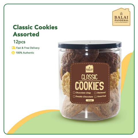 Balai Pandesal Classic Cookies Assorted 12pcs