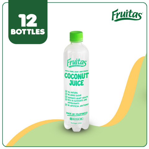 Fruitas Coconut Juice 500ml (12 bottles)