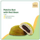 Balai Pandesal Matcha Bun with Red Bean