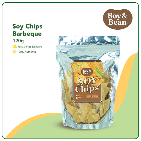 Soy & Bean BBQ Soy Chips 120g