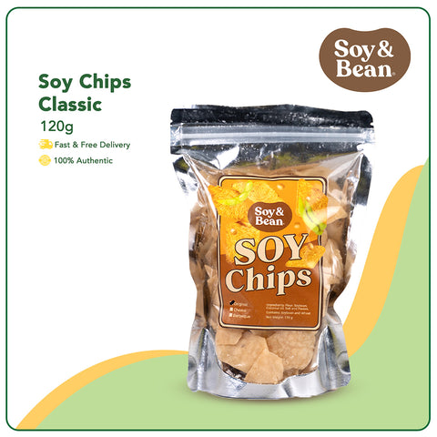 Soy & Bean Soy Chips Classic 120g
