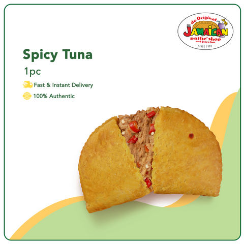 Jamaican Pattie Baked Spicy Tuna 1pc
