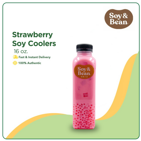 Soy & Bean Strawberry Coolers 16oz