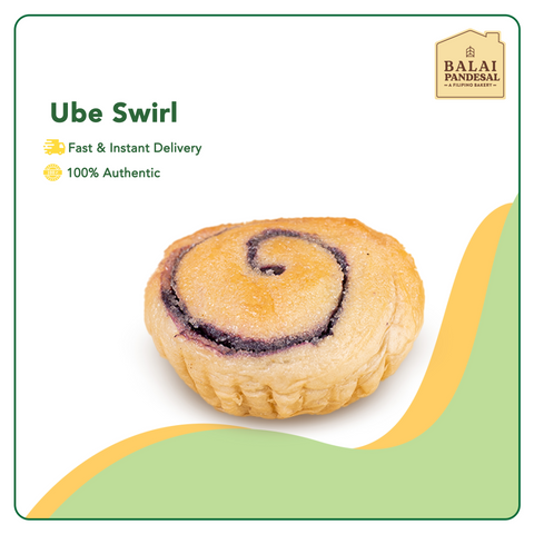 Balai Pandesal Ube swirl 1pc