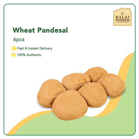 Balai Pandesal Wheat Pandesal 6pcs