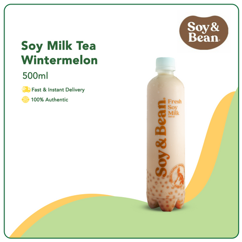 Soy & Bean Soy Milk Tea - Wintermelon 500ml