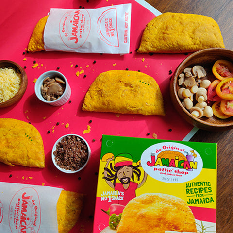 Jamaican Pattie Baked Beefy Mushroom 1pc