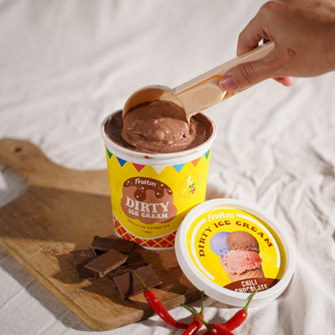Fruitas Chili Chocolate Dirty Ice Cream Solo