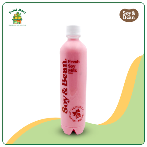 Soy & Bean Soy Milk - Strawberry 500ml