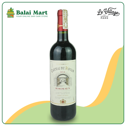 Chateau Du Moulin Bordeaux 2014 750ml