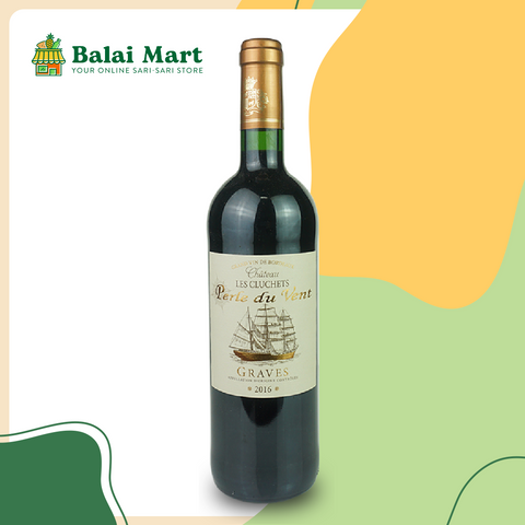 Chateau Les Cluchets Perle du Vent Graves 2016 750ml