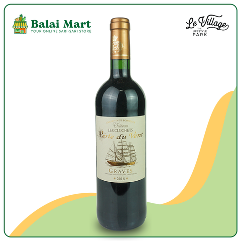 Chateau Les Cluchets Perle du Vent Graves 2016 750ml
