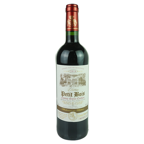 Chateau Petit Bois 2016 Saint-Emillion Grand Cru 750ml