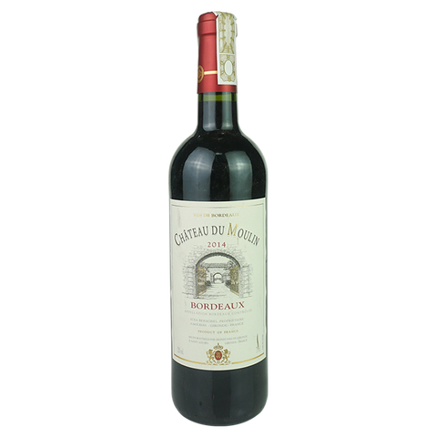 Chateau Du Moulin Bordeaux 2014 750ml