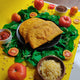 Jamaican Pattie Baked Cheezy Beefy Tomato 1pc