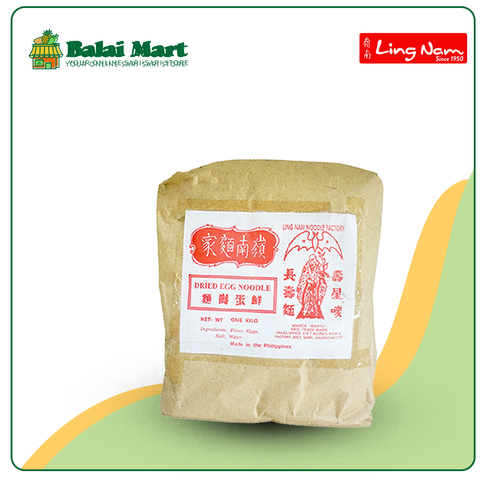 Ling Nam Pan Mien Egg Noodles 1kg