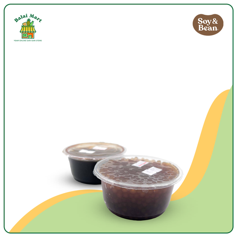 Soy & Bean Extra Syrup and Sago